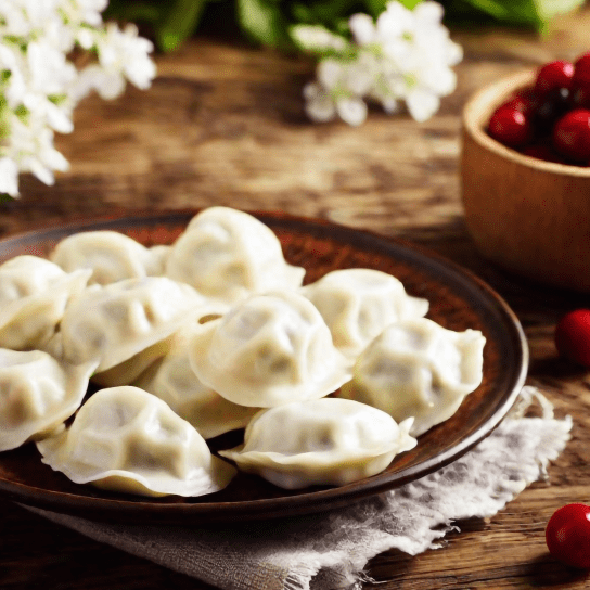 Пельмені з вишнями