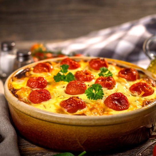 Клафуті з помідорами