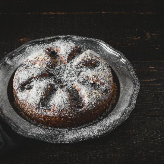 Быстрый пирог с вареньем