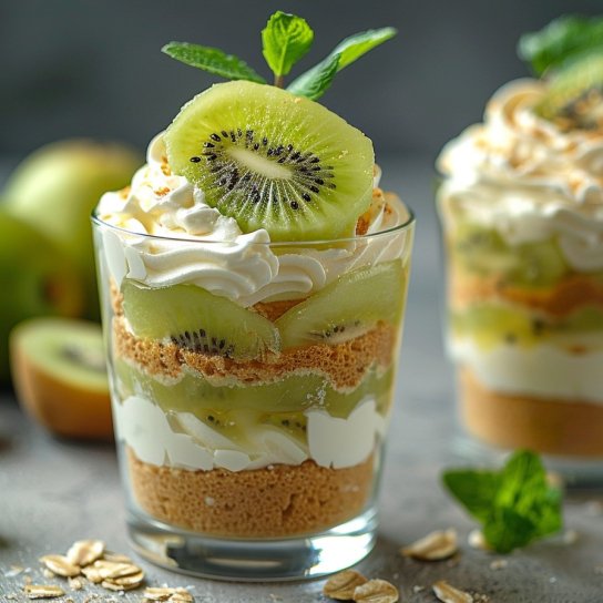 Десерт із ківі