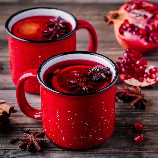 Гранатовий глінтвейн
