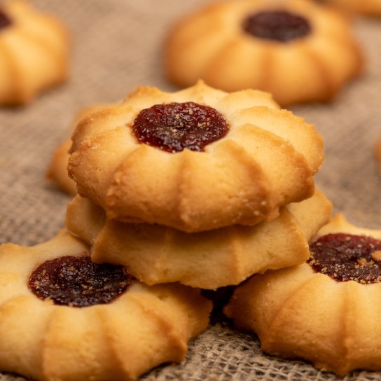 Пісочне печиво з джемом