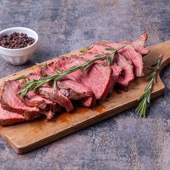 Ростбіф, запечений в беконі - рецепт