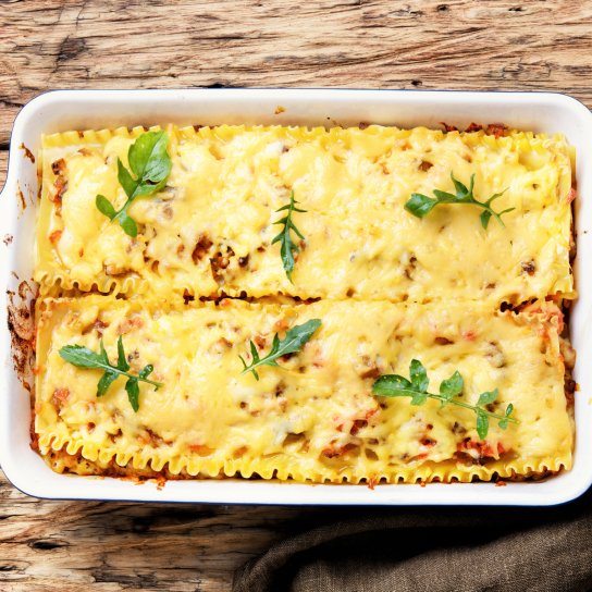 Вегетаріанська лазанья