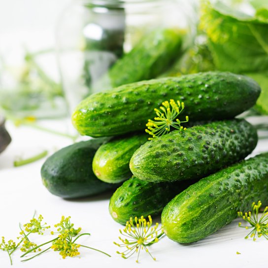 Малосольні огірки з гірчицею