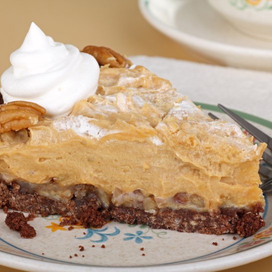 Пирог с арахисовым маслом