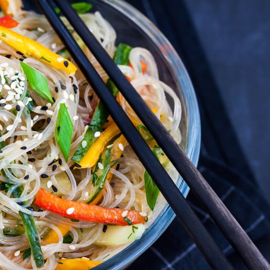 Локшина з беконом