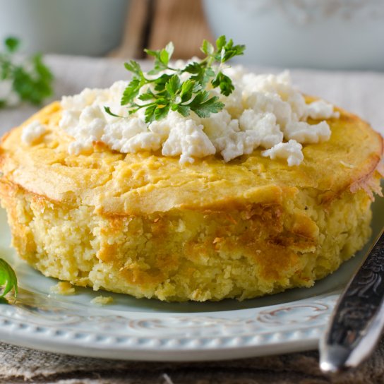 Рисовий пиріг з сиром