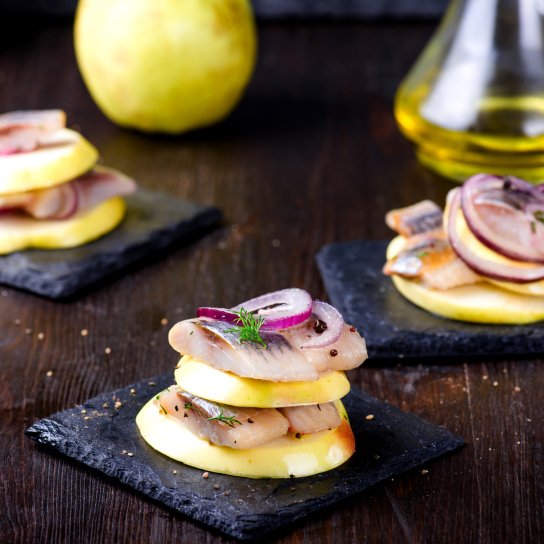 "Канапе" из сельди