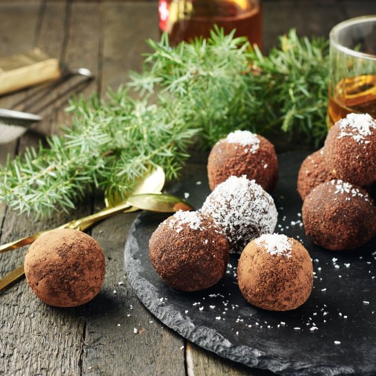 ромовые трюфели