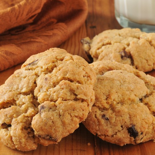 гречневое печенье с шоколадом