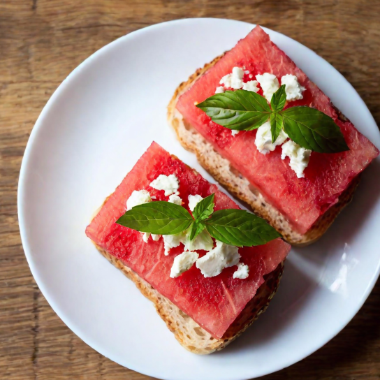 Бутерброд з кавуном