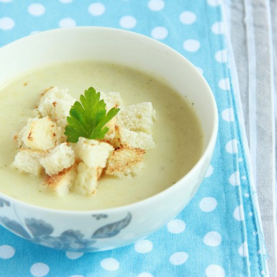 Крем-суп з бринзою
