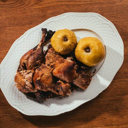 Качка в яблучному сидрі - рецепт