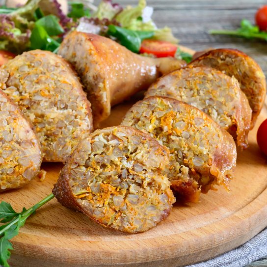 Фаршированные куриные ножки рецепт