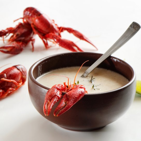 Суп с раками