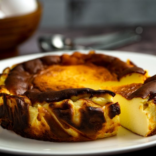 спалений баскський чізкейк