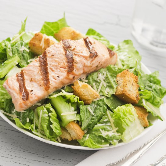 норвезький салат з лососем