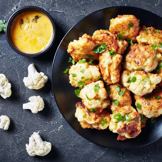 Смажена цвітна капуста в клярі