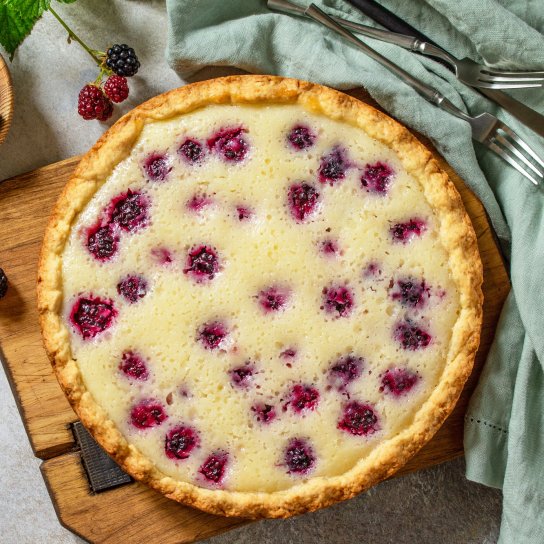 пиріг зі сметанним кремом