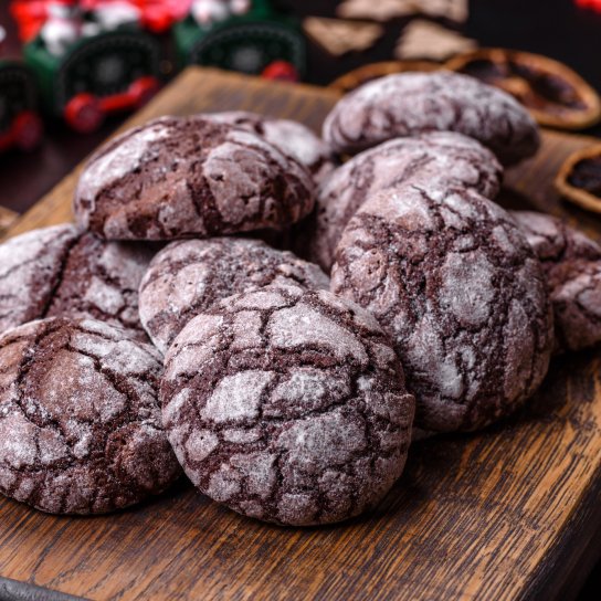 мраморное печенье