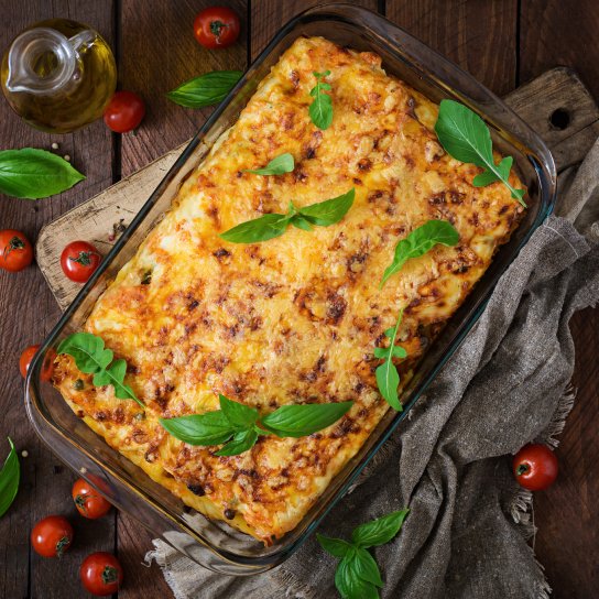 Лазанья з баклажанами