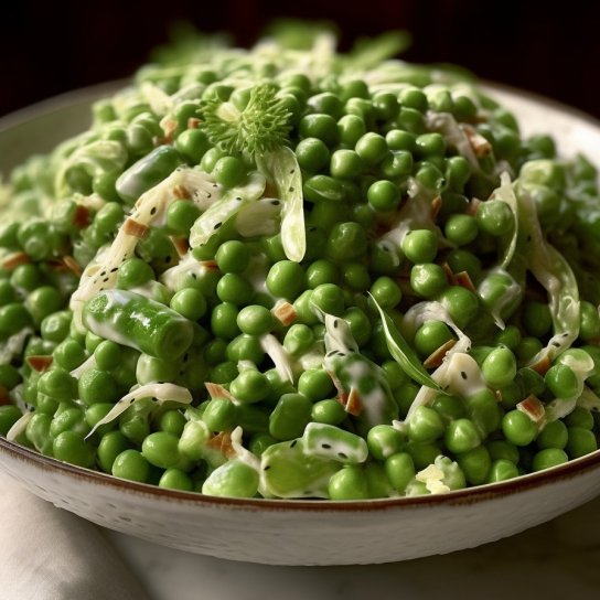 Салат з горохом