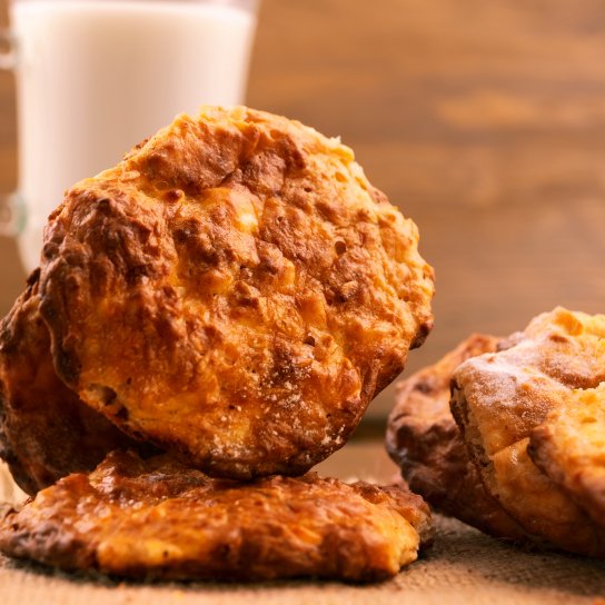 Яблучне печиво із сиром