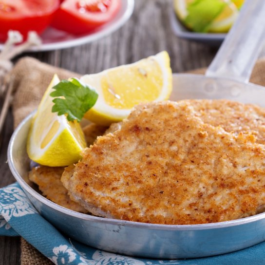 Курячий шніцель в індійському стилі