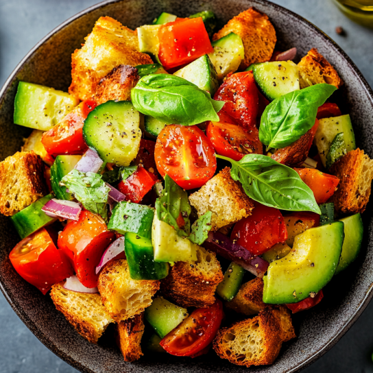 Панцанелла в хлебе