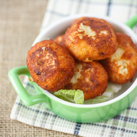 котлети з кисломолочного сиру