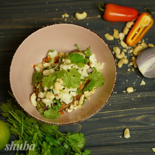 Тепла закуска з батату та сальси