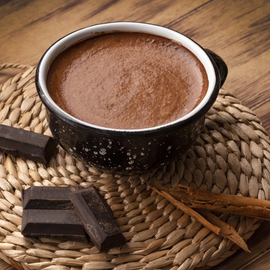 Гарячий шоколад з кокосовим молоком