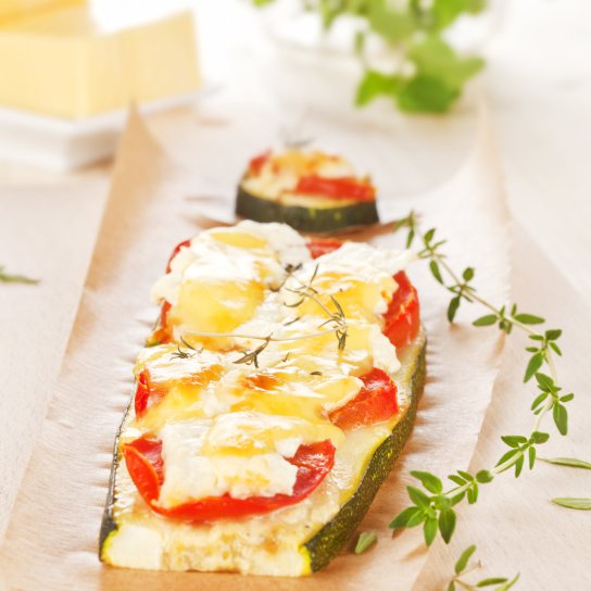 Піца на кабачках