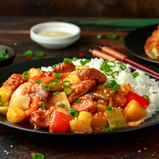 Курка в апельсиновому соусі