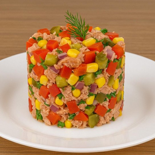 Закуска з консервованим тунцем