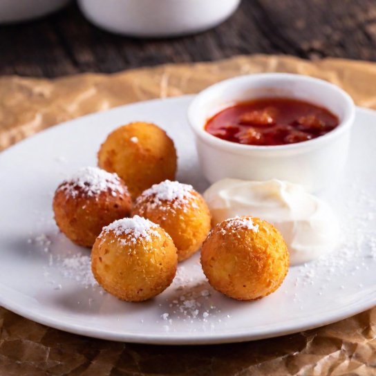 Сирники з грецьким йогуртом