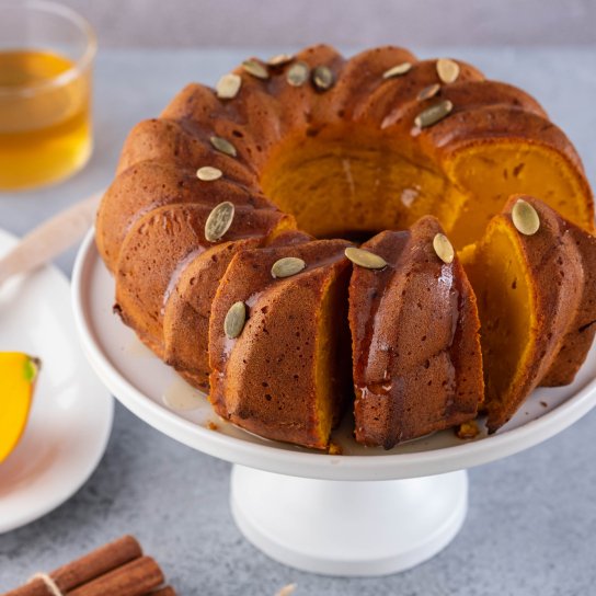 Кекс з гарбуза