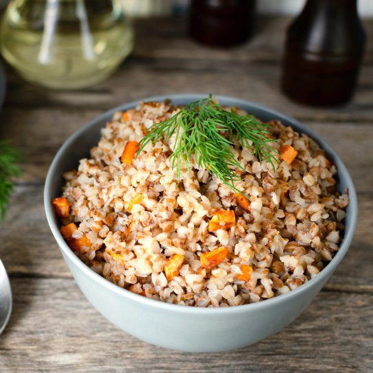 Гречка з кабачками