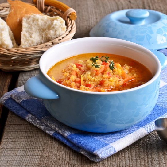 Німецький суп лінсенсуппе