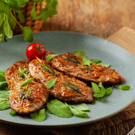 Салтімбокка з овочами