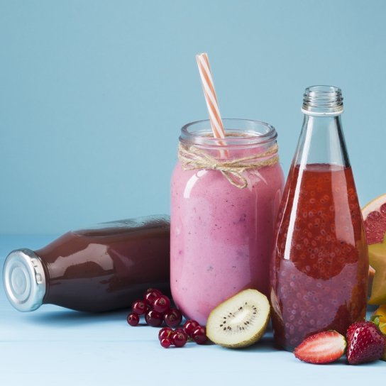 Фруктові соки та смузі