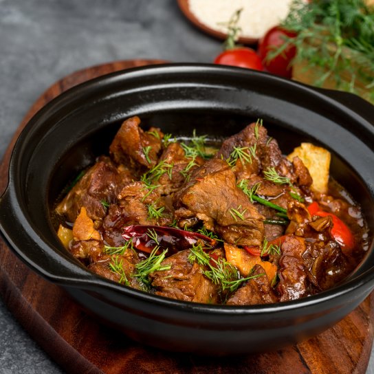 м'ясне рагу з овочами