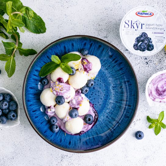 Ліниві вареники зі скиром