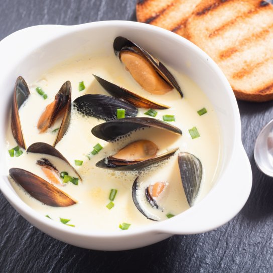 суп з мідіями