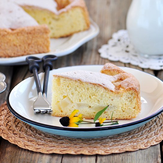 Шарлотка з динею