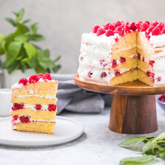 Малиновий торт