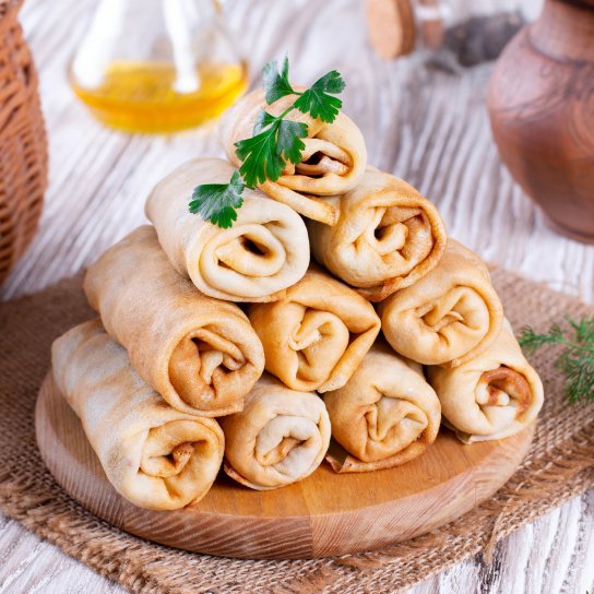 Млинці з начинкою