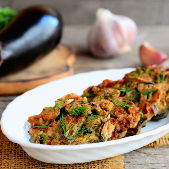 котлети з баклажанами