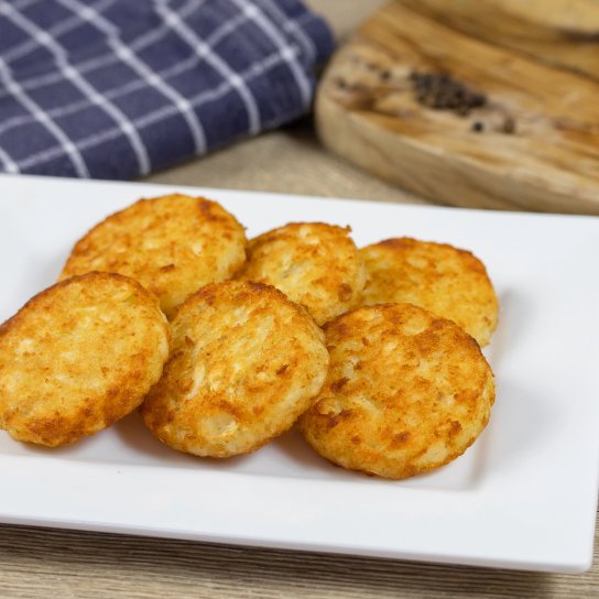 Картопляні пончики з сиром